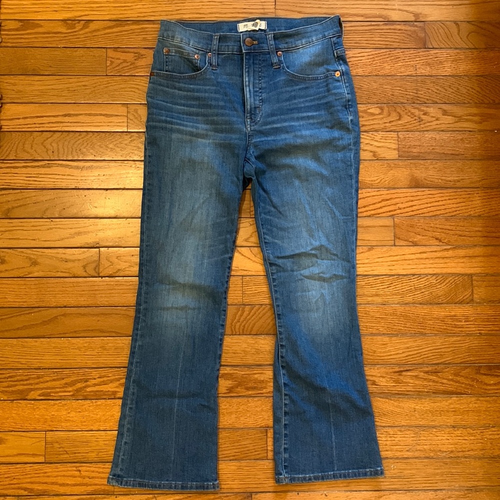 Madewell Cali Demi-Boot Jean Mid Wash